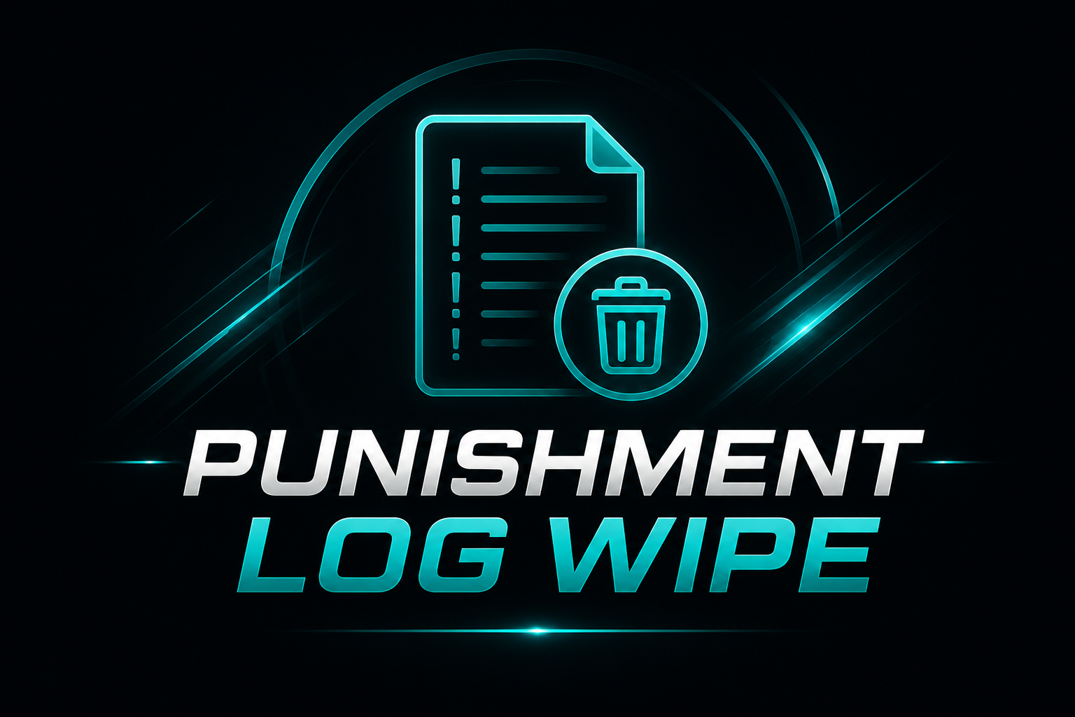 Server Punishment Wipe (ALL LOGS) (In game & Discord)